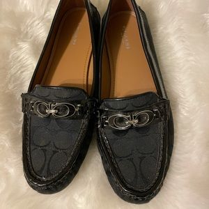 Coach mocasin flats 8.5